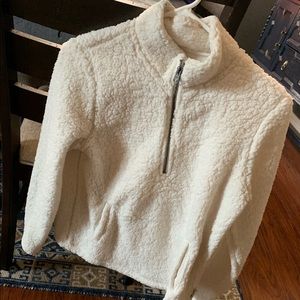 Abercrombie & Fitch Sherpa Hoodie Size Small